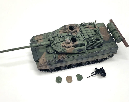 1/72 Chinese Type 15 Light Tank Tricolor Camouflage Railing Tank Model