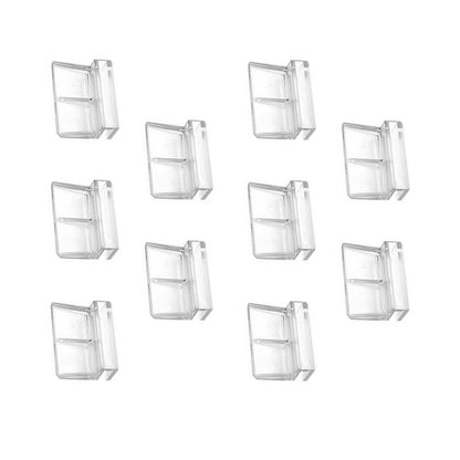 10PCS Acrylic Aquarium Glass Cover Bracket Holder For Rimless Aquarium Fish Tank