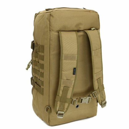 60L Tactical Backpack Camping Hiking Trekking Bag 900D Waterproof Travel Outdoor