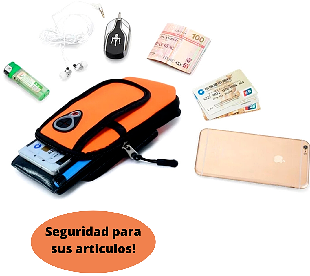 Case Forro Funda para Smart Phone Cell banda para Telefonos de brazo Deportes
