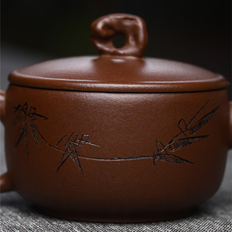 70ml Tea Pot With Tea Holes 7 Marked Orignal Ore Real Yixing Zisha Pot Handmade