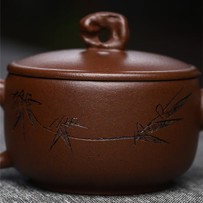 70ml Tea Pot With Tea Holes 7 Marked Orignal Ore Real Yixing Zisha Pot Handmade