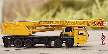 1:55 KDW ENGINEERING TRUCK CRANE Construction Machine Equipment Diecast Model