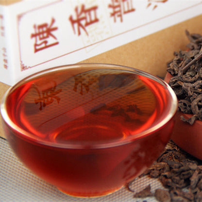 Organic Pu'er Tea Boxed 120g Ripe Pu-Erh Tea Black Tea Aged Tree Chinese Health