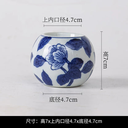 Blue and White Porcelain Ceramic Household Dining Table Desktop Decoration