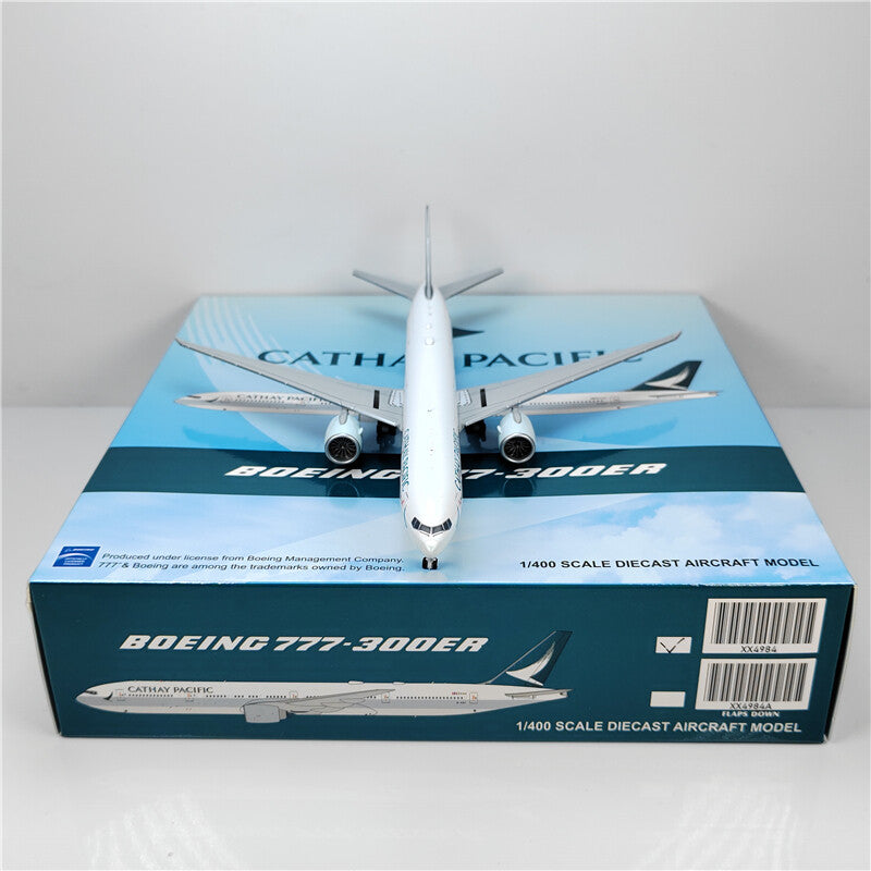 1:400 JC Wings CATHAY PACIFIC BOEING B777-300ER Airplane Diecast Aircraft Model