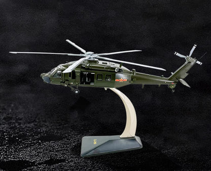 46CM 1:28 CHINA Z-20 Helicopter Plane Airplane Diecast Military Aircraft Model