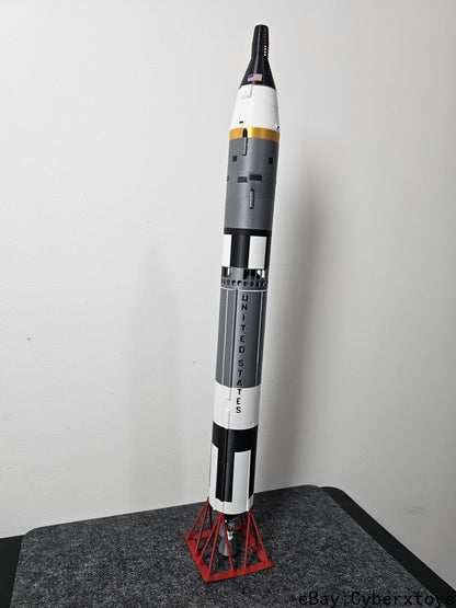 1:60 Scale NASA Gemini TitanII Rocket Model Finished Painted Product L:22inches