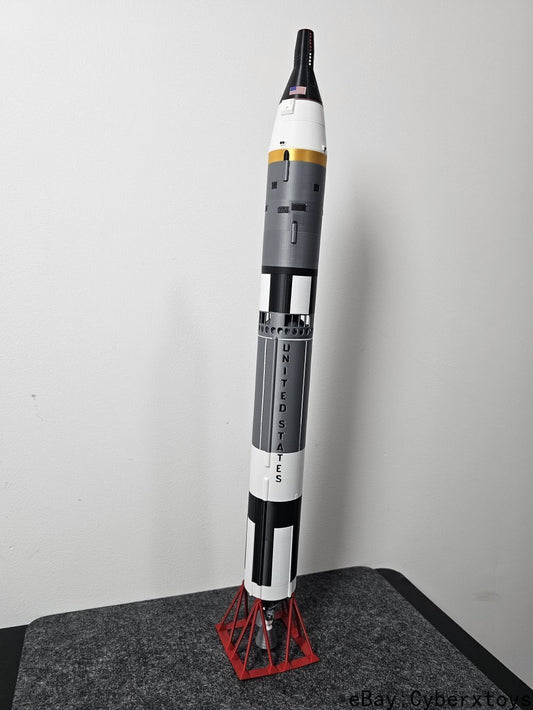 1:60 Scale NASA Gemini TitanII Rocket Model Finished Painted Product L:22inches