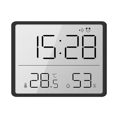 Alarm Clock ABS Plastic Digital Refrigerator Magnetic Multi-Functional LCD Decor