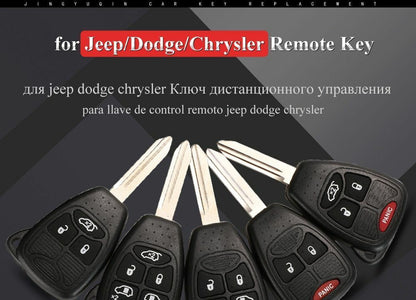 Remote Car Key for Dodge RAM JEEP 315/433Mhz ID46 Entry Transmitter Commander Bt