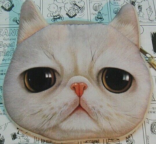 Money Bag Women Coin Purse Wallet Cute Small Zipper Pouch Bag Lady Animal Change