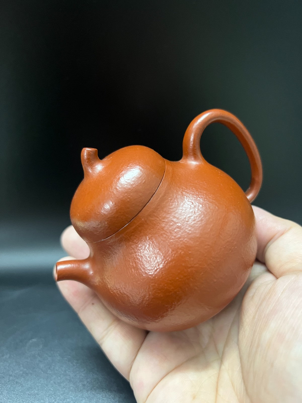 150cc chinese Yixing Handmade Zisha teapot Zhuni Pear-Shaped Gongfu Hu Tea Pot