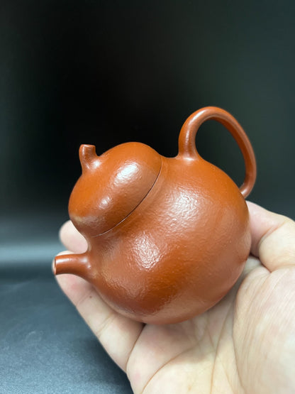150cc chinese Yixing Handmade Zisha teapot Zhuni Pear-Shaped Gongfu Hu Tea Pot