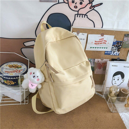 Cute School Backpack Purse Women Nylon Softback Book Fashion Travel Rucksack 1PC