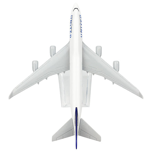 1:400 16cm United Airlines B747 Model Plane Alloy Simulation Airliner Ornaments