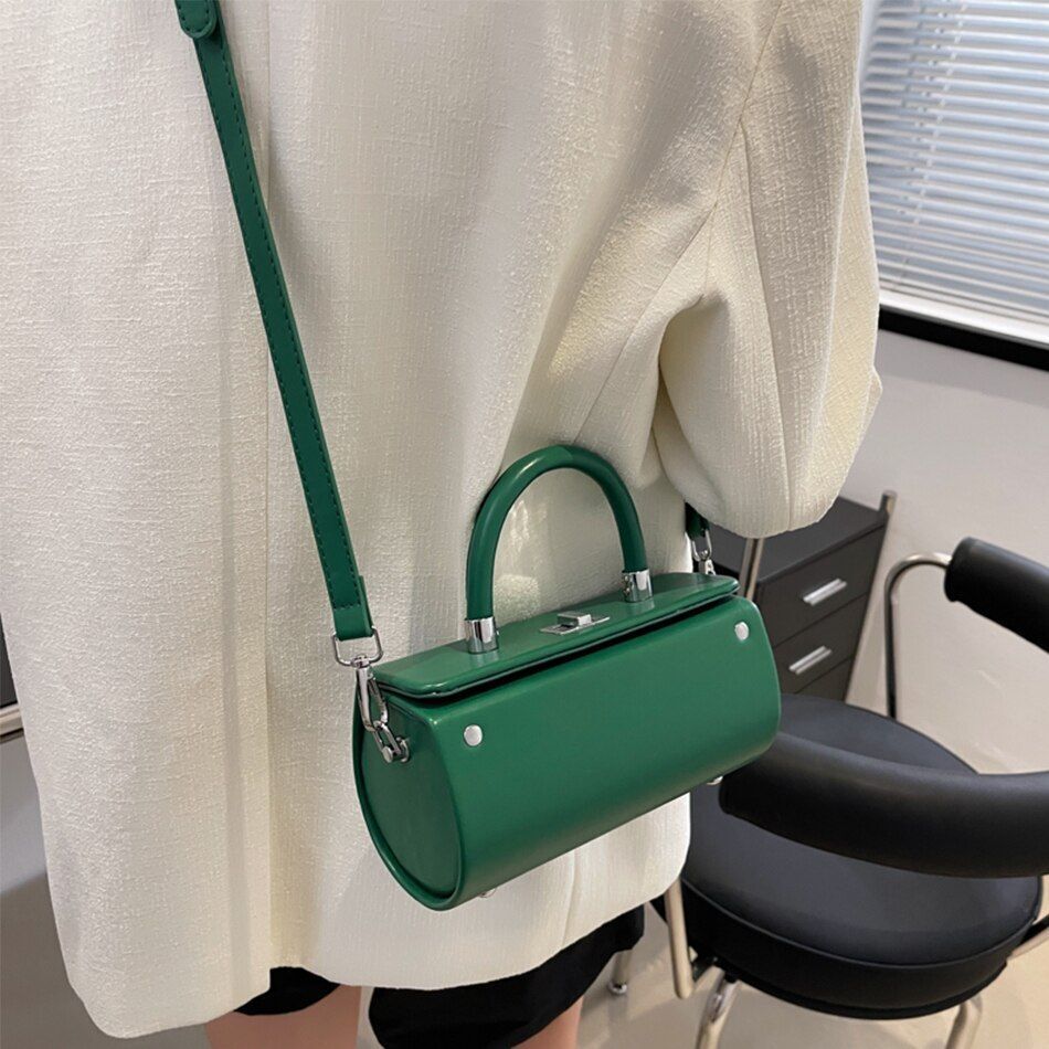 Small Synthetic Leather Bag Shoulder Crossbody Summer Handbag 20*10*10.5 CM Hasp