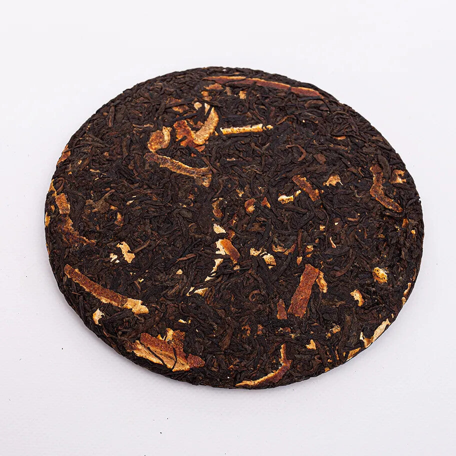 Tangerine Peel Puerh Tea Gu Yi Dried Orange Peel Pu-erh Ripe Pu'er Tea 357g