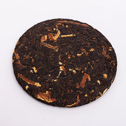 Tangerine Peel Puerh Tea Gu Yi Dried Orange Peel Pu-erh Ripe Pu'er Tea 357g