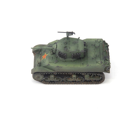 1/72 Chinese M5A1 light tank Finished product model