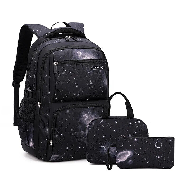 Boys Backpacks 3 Pieces Sets School Bags Bag Children School Students