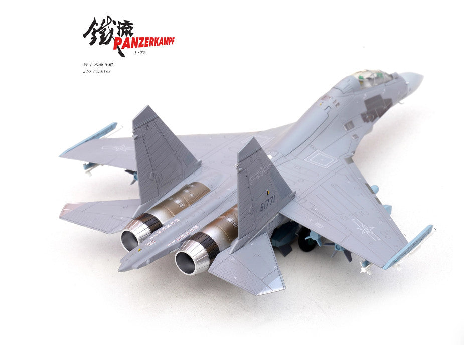 1:72 31CM Panzerkampf CHINA J-16 61771 Fighter Diecast Military Aircraft Model