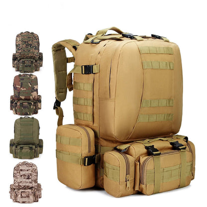50L Tactical Backpack Backpacks Sport Bags Outdoor Trekking Camping Rucksack