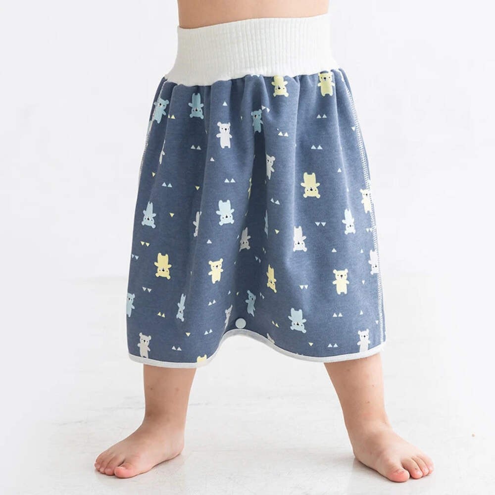 Baby Waterproof Diaper Skirt Leak-Proof Reusable Nappy