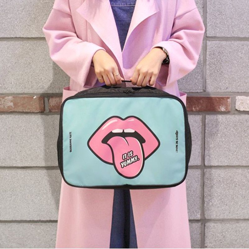 Travel Cosmetic Bag Makeup Case Storage Organizer Bags Waterproof Large Bag 1 PC