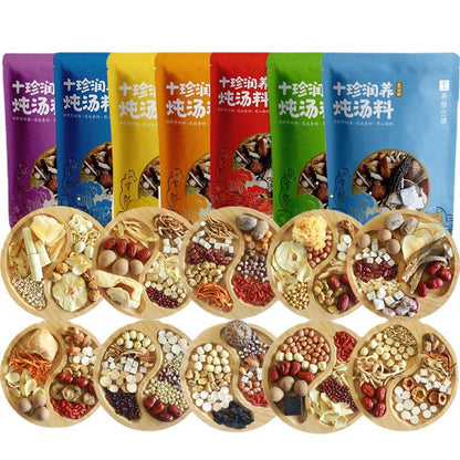 New Chinese Herbal Soup 10 Different Herbs Science Ratios5-6 Persons Serving 43g