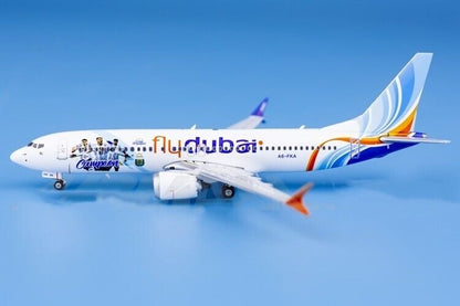 1:400 Phoenix Flydubai BOEING 737 MAX 8 Passenger Airplane Diecast Plane Model