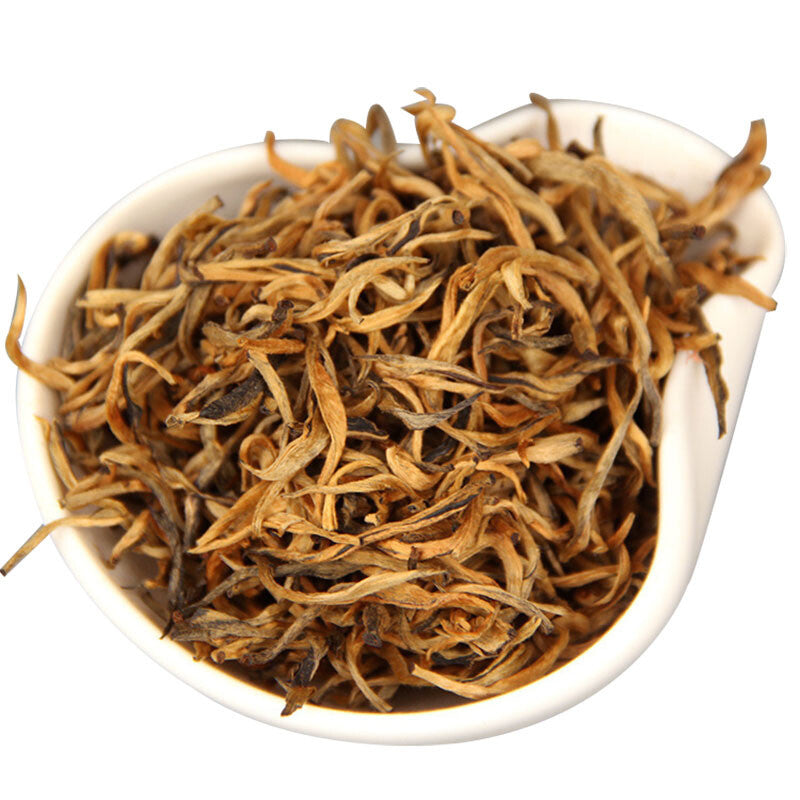 Yunnan Black Tea Red Rhyme Golden Bud Gongfu Tea Fengqing Black Tea Single Bud