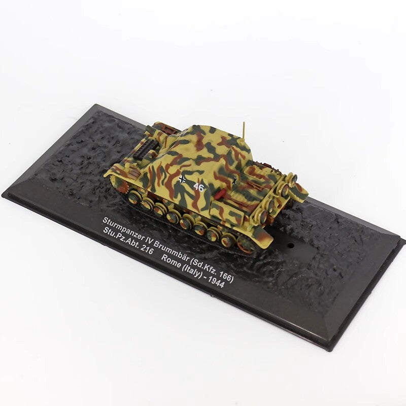 IXO 1/72 German Grizzly Assault Tiger Tank Ornament Army Alloy Model Ornament