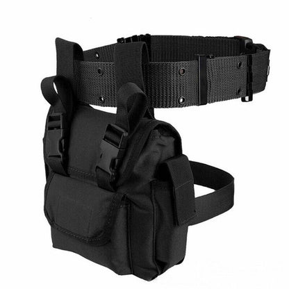 Outdoor Multi-function Leg Bag Tactical Waist Belt Pouch Accessories Tools Bag