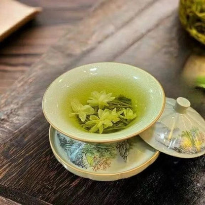 1000g GuangXi Jasmine Mao Feng green Tea China Green tea MoLi Mao Feng Green tea