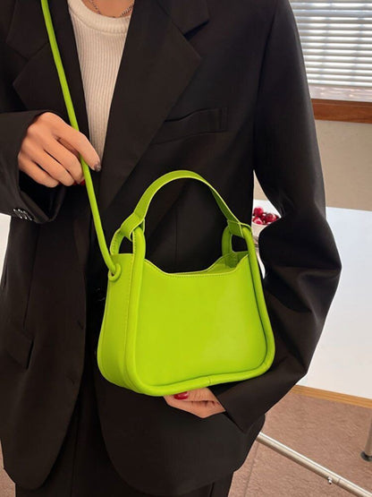 2022 Small Women's Handbag Pu Leather Shoulder Crossbody Bags Totes