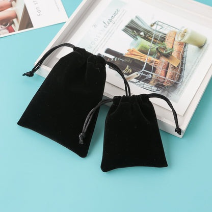 Jewelry Pouches 5Pcs Velvet Gift Packing Drawstring For Wedding Party Candy Bags