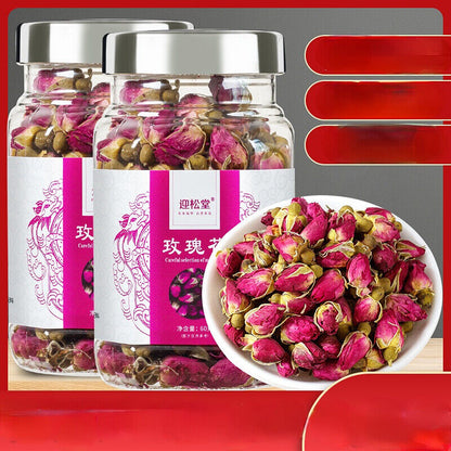 Flower Tea 60g Pingyin Rose Tea Wellness Tea Canned Healthy Drink