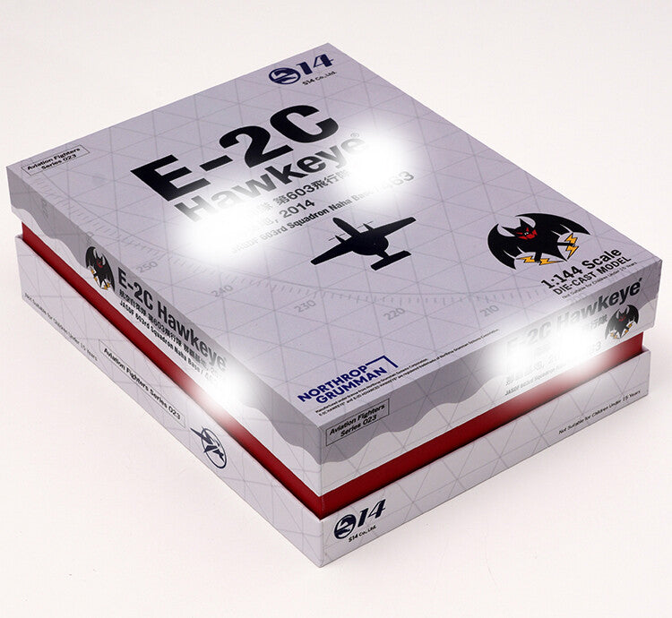 S14 1/144 E-2C AWACS Flight Team 603 Naha Base 2014 Alloy Model
