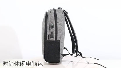 16"Laptop Men's Backpack Travel Anti-Theft USB Charging Shoulder Bag Outdoor