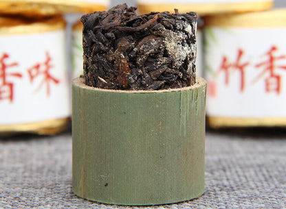 Bamboo Bingdao Ancient Pu'er Puerh Tea Yunnan Puer Ripe 500g
