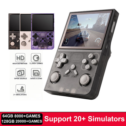 2026 New Upgraded R40S PRO Retro Handheld Game Console, 128GB Mini Video Game