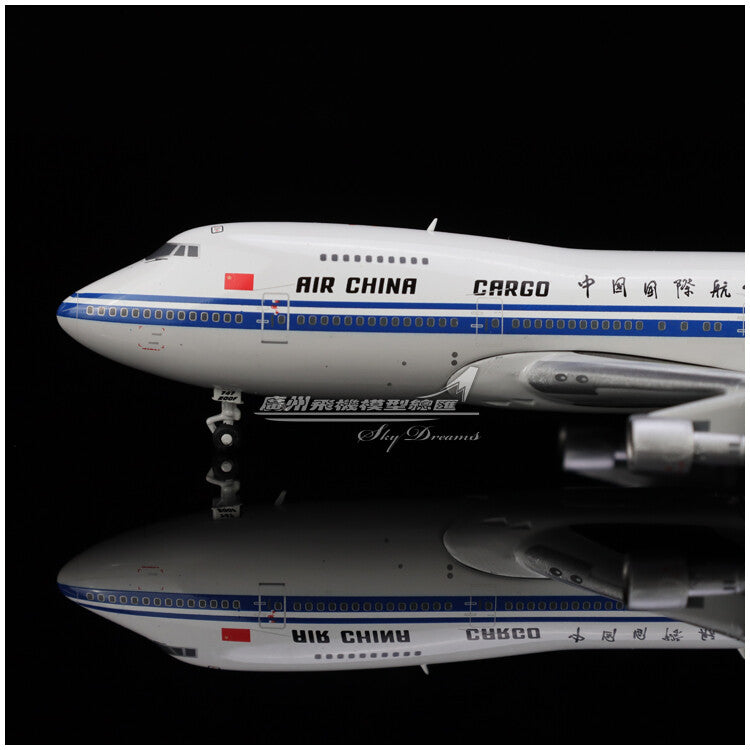 1:400 JC Wings Air China Cargo Plane B747-200(SF) Diecast Aircraft Model