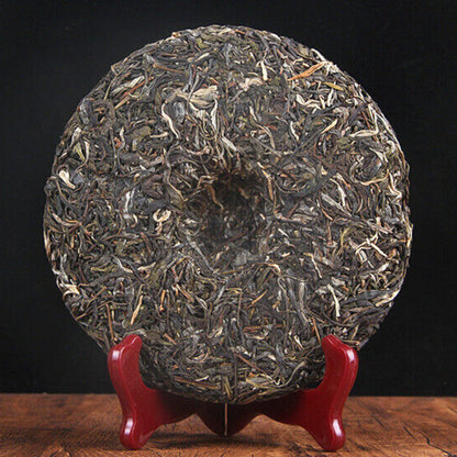 Cake Menghai Bada Mountain Arbor Tea 357g Green Tea Yunnan Pu'er Tea Cha Tea