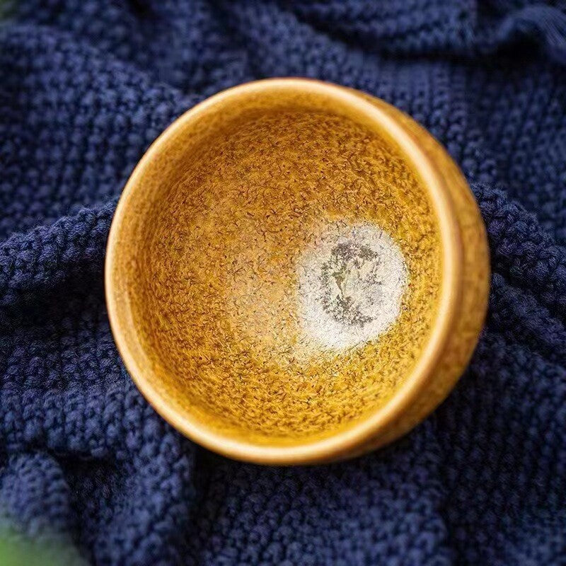 Crude Pottery Tea Cup Ceramic Personal Cup Chinese Kungfu Tea Cup Master Cup New