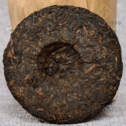 100G Ripe Pu'er tea cake Yunnan native golden bud fermented Pu'er -