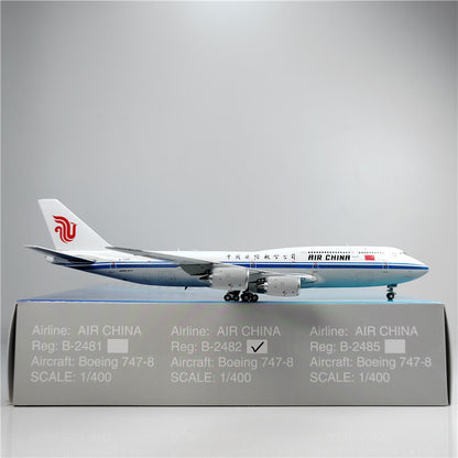 1:400 YY Wings AIR CHINA BOEING 747-8 Plane Airplane Diecast Aircraft Model