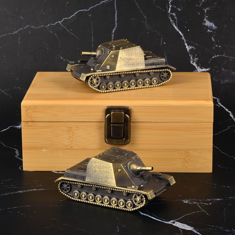 1/72 Wwii German Grizzly Tank Assault Gun Full Metal Finished Static Model