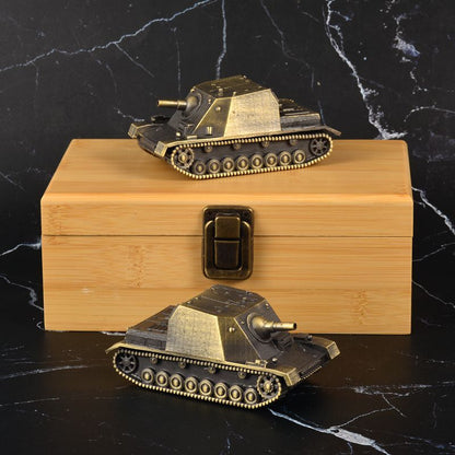 1/72 Wwii German Grizzly Tank Assault Gun Full Metal Finished Static Model