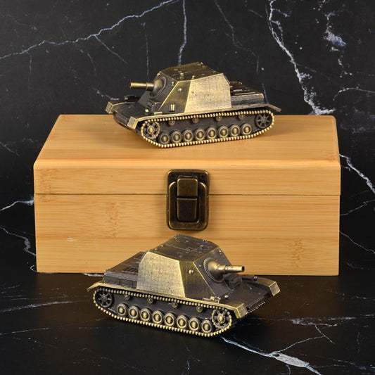 1/72 Wwii German Grizzly Tank Assault Gun Full Metal Finished Static Model